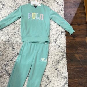 Polo by Ralph Lauren Kids Pajama Set - Mint Green